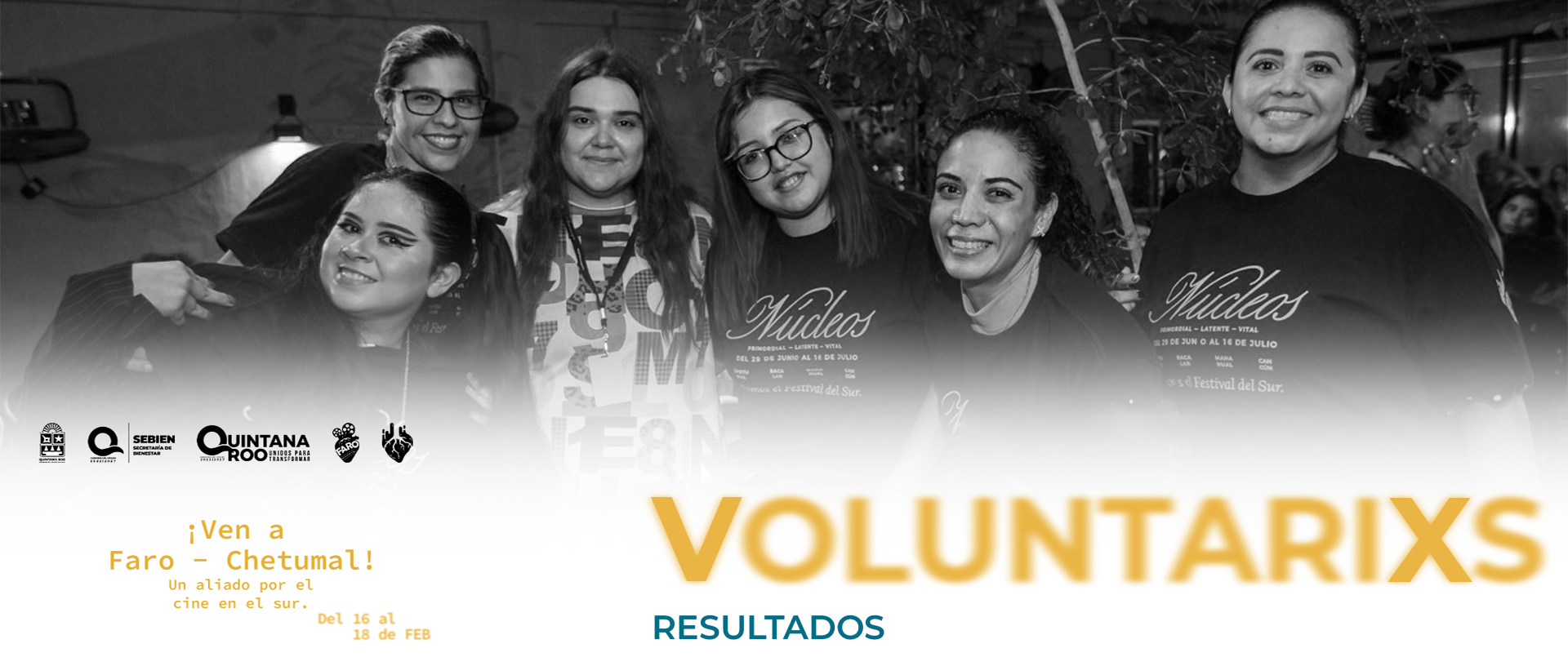 Voluntarios Faro - Banner